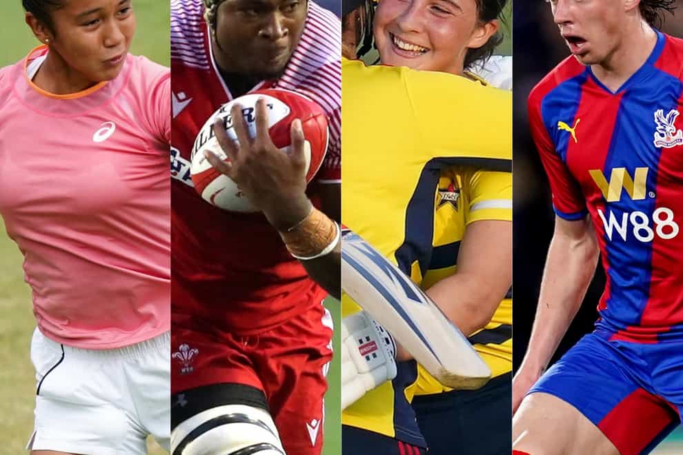 Leylah Fernandez, Christ Tshiunza, Alice Capsey and Conor Gallagher look set to star in 2022 (PA)