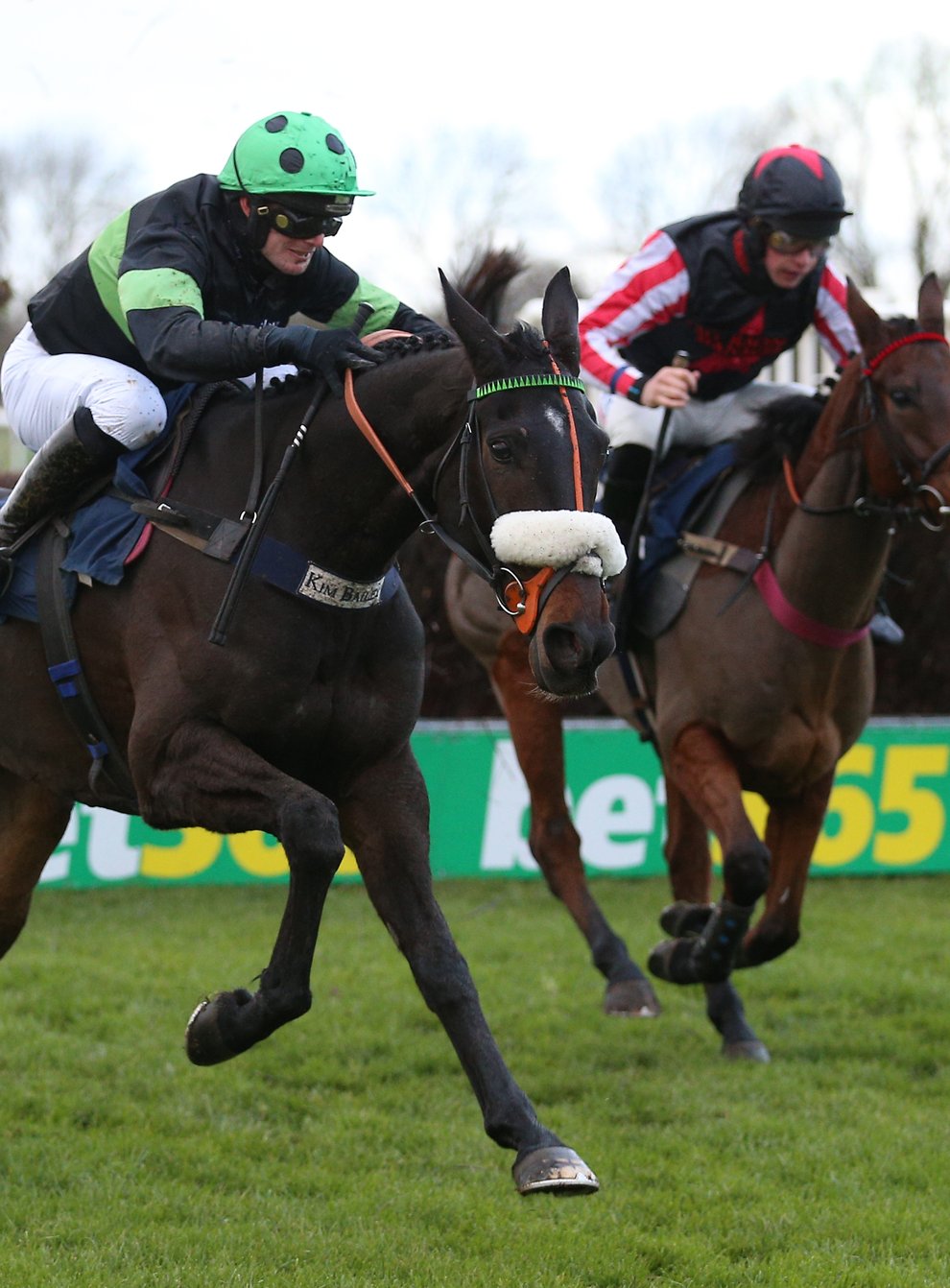 First Flow (left) is on target to bid for back-to-back victories in the Clarence House Chase at Ascot (Nigel French/PA)
