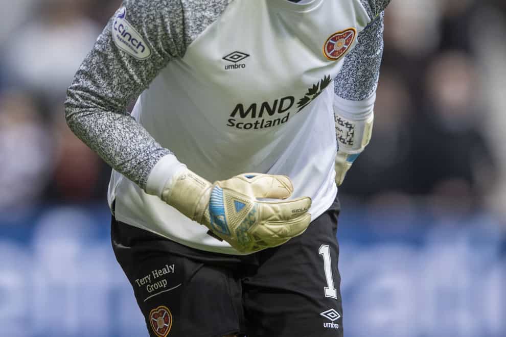 Hearts goalkeeper Craig Gordon has signed a new contract (Jeff Holmes/PA)