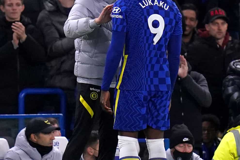Thomas Tuchel, left, has admitted Chelsea are frustrated after Romelu Lukaku, right, revealed his dissatisfaction with his Stamford Bridge situation (PA)