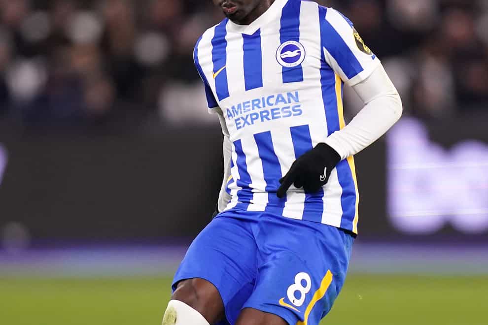Brighton midfielder Yves Bissouma has been called up by Mali for the Africa Cup of Nations (Adam Davy/PA)