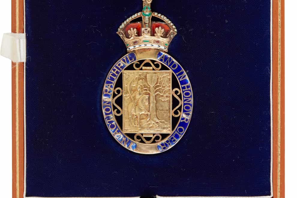 A Companion of Honour medal (Sotheby’s/PA)