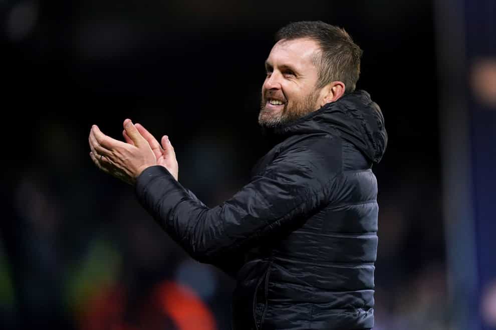 Nathan Jones is staying at Luton (Mike Egerton/PA)