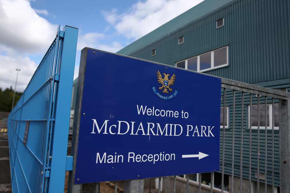 Dan Cleary has signed a deal to stay at McDiarmid Park until the summer of 2024 (Andrew Milligan/PA)