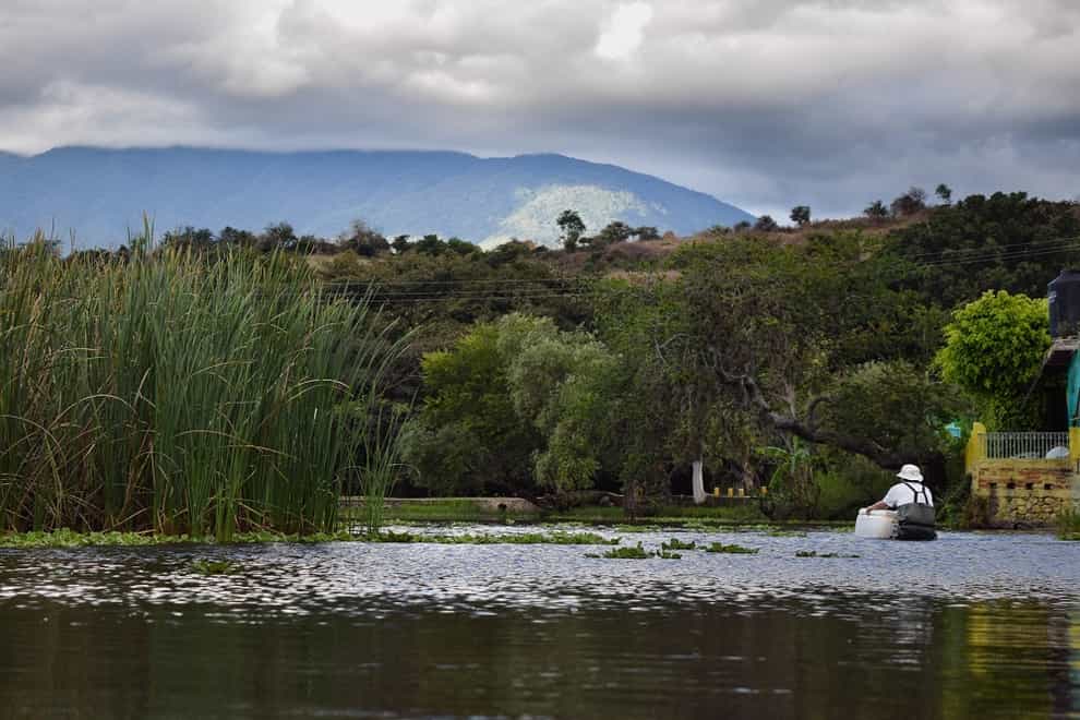 The Teuchitlan River in Mexico where the Tequila fish has been reintroduced (Chester Zoo/PA)