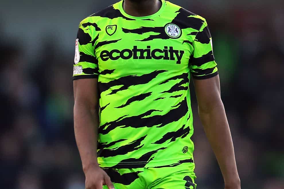 Forest Green’s Gambia midfielder Ebou Adams has headed off to the Africa Cup of Nations (Simon Marper/PA)