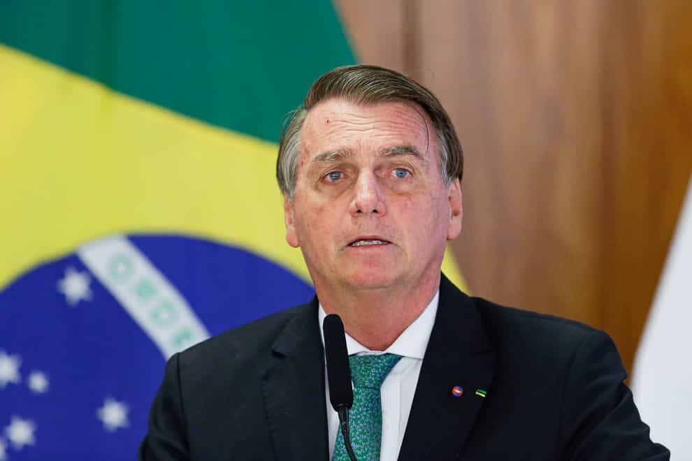 Brazil’s President Jair Bolsonaro (Raul Spinasse/AP