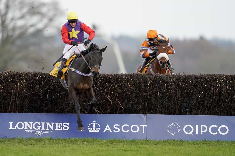 Dashel Drasher (left) could return to fences at Kempton later this month (Alan Crowhurst/PA)