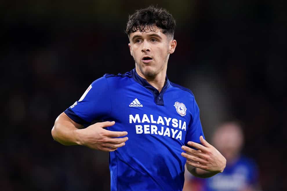 Ryan Giles is returning to Wolves after a successful loan spell at Cardiff was cut short (Adam Davy/PA)