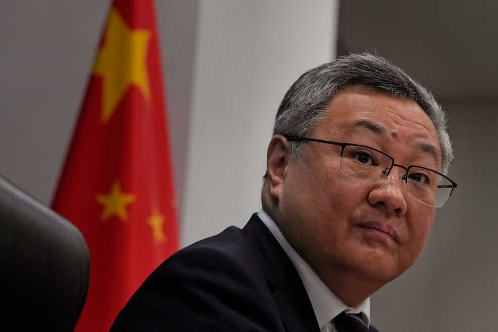 Fu Cong, the director general of the Chinese foreign ministry’s arms control department (AP)