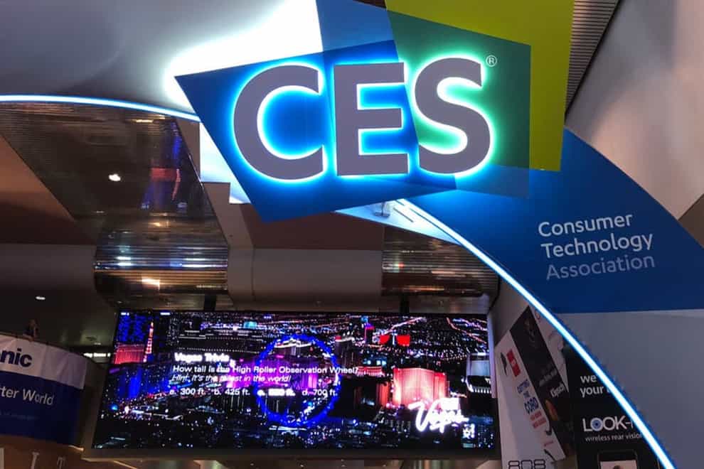 The CES technology show in Las Vegas is set to be an in-person event despite concerns over Omicron (Martyn Landi/PA)