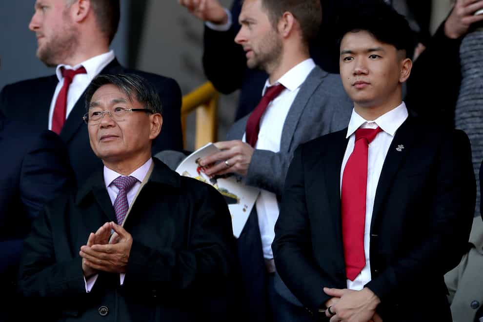 Southampton co-owner Jisheng Gao is selling his stake (Nick Potts/PA)