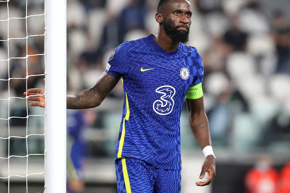 Antonio Rudiger’s talks with Real Madrid are reportedly over (Fabrizio Carabelli/PA)