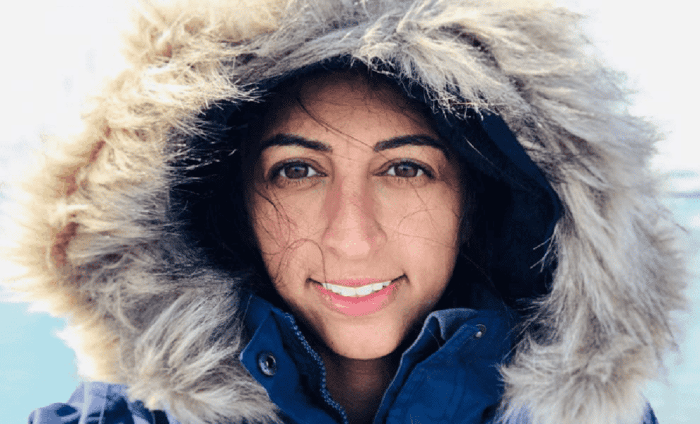 Preet Chandi is believed to be the first woman of colour to make the trek across Antarctica (Preet Chandi/PA)