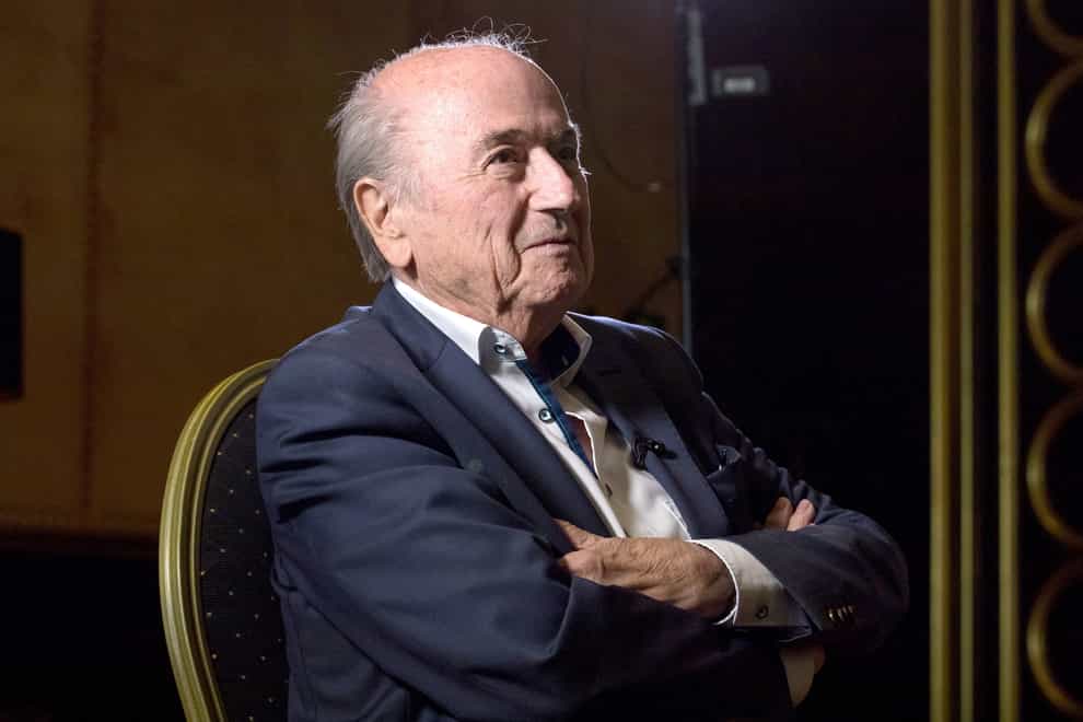 Former FIFA president Sepp Blatter is against the idea of biennial World Cups (Aaron Chown/PA)
