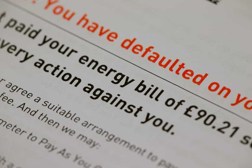 Households are being warned to get ready for rising energy bills (PA)