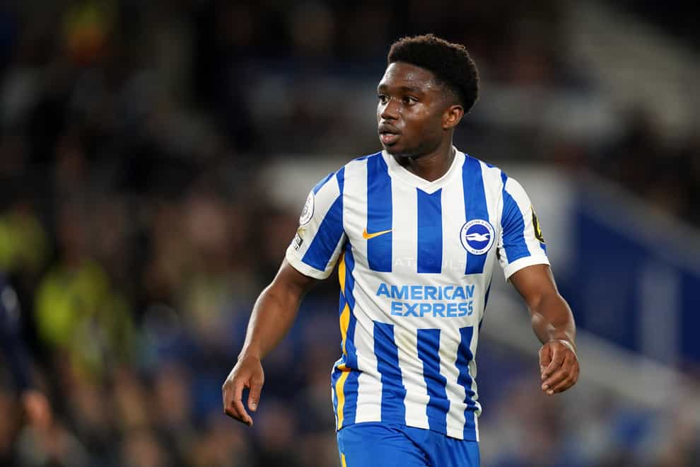Brighton defender Tariq Lamptey continues to be linked with other clubs (Gareth Fuller/PA)