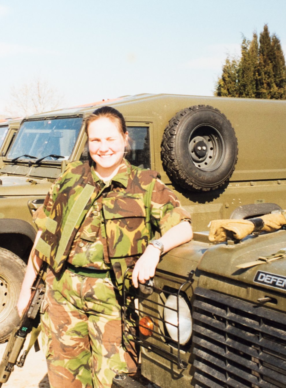 Gina Allsop, 45, a Royal Signals veteran from Brighton (Gina Allsop/PA)