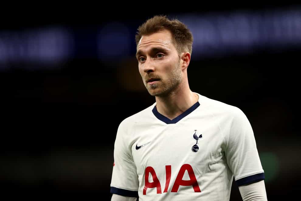 Christian Eriksen left Spurs in 2020 after playing over 300 times for them (Tim Goode/PA)