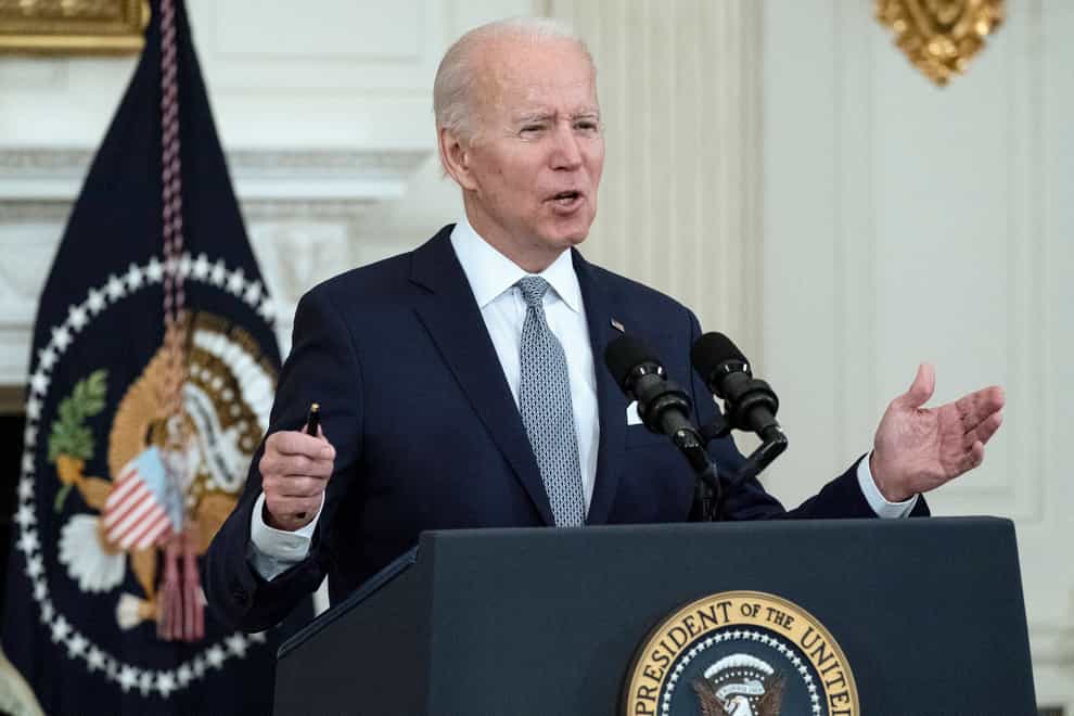 President Joe Biden will deliver his State of the Union speech in March (Alex Brandon/AP)