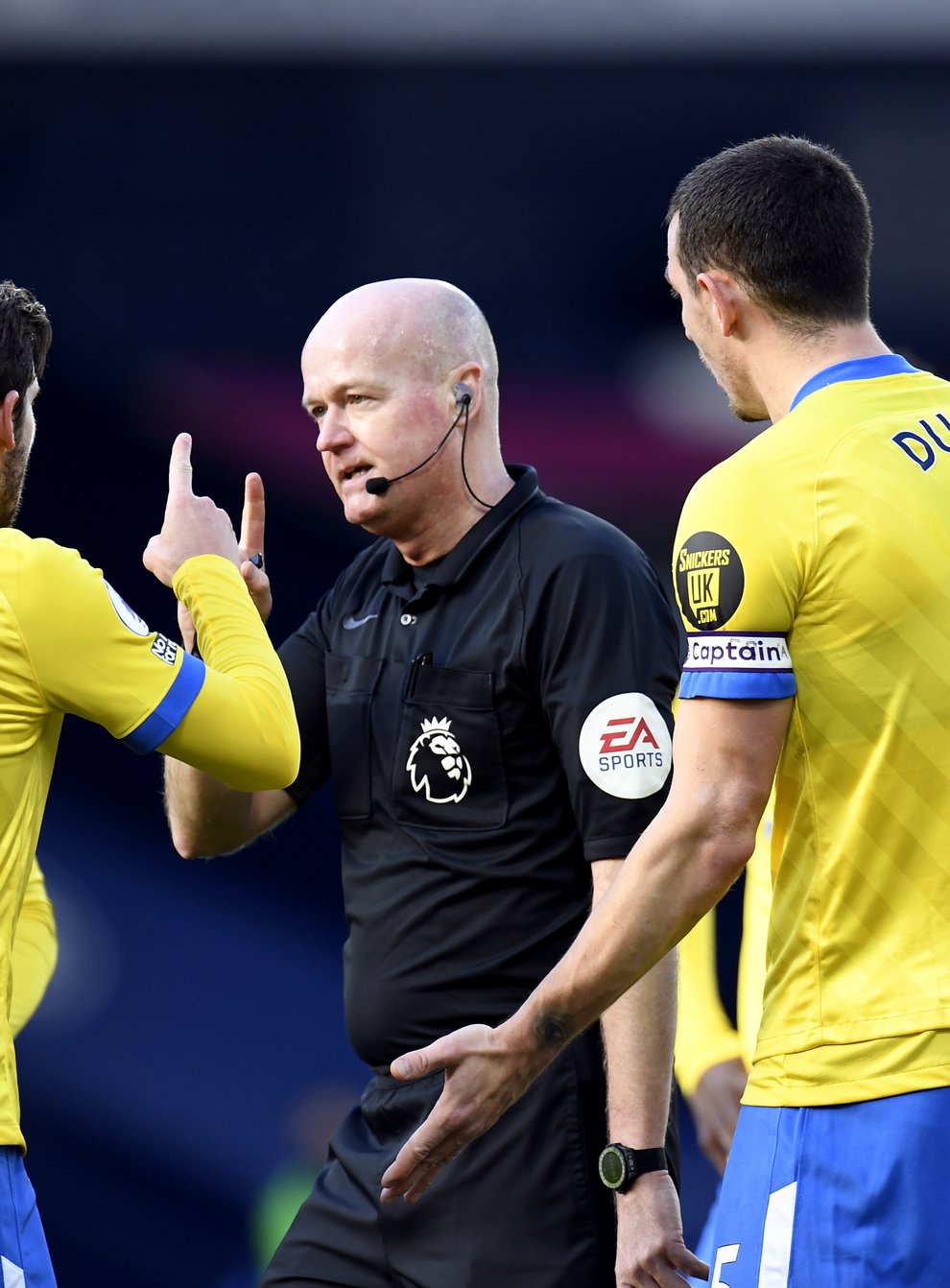 Brighton were unhappy with referee Lee Mason on their last visit to The Hawthorns (Peter Powell/PA)