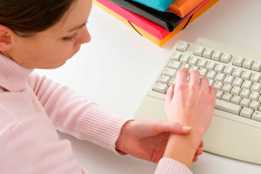 What is repetitive arm strain? (Alamy/PA)