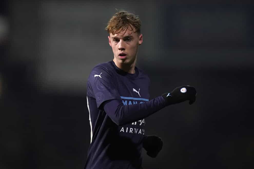 Rodolfo Borrell believes Manchester City teenager Cole Palmer is a “huge talent” (Adam Davy/PA)