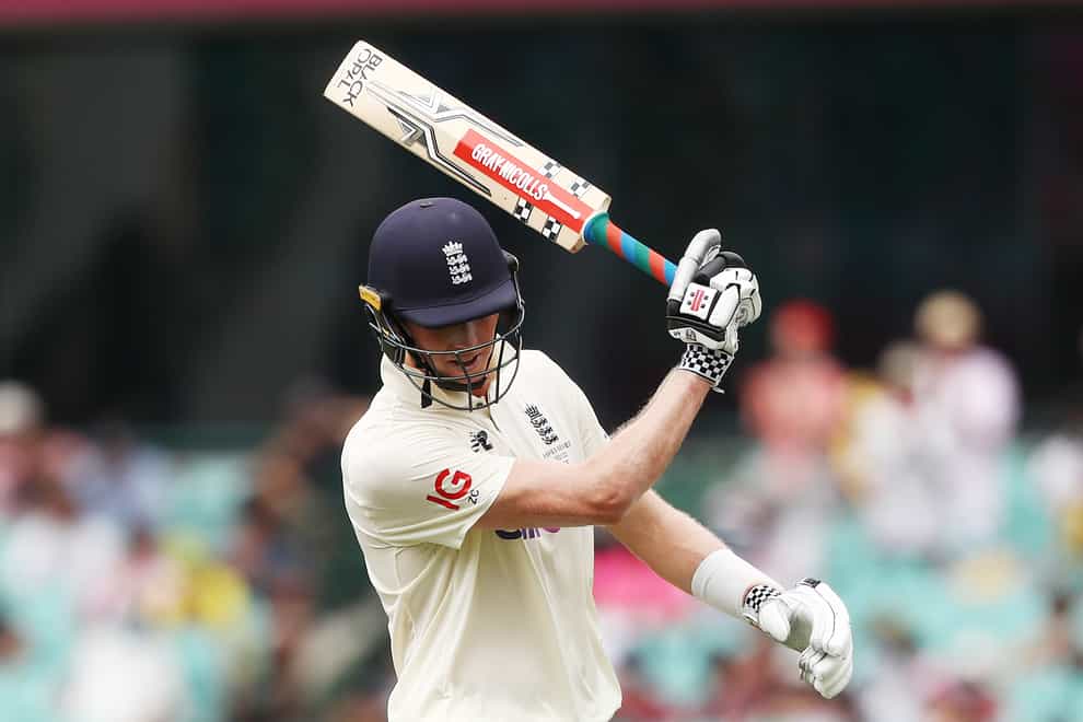 Zak Crawley hit a dashing 77 but England’s hopes of batting out for a draw in the fourth Ashes Test were dwindling after losing three wickets on the final morning (Jason O’Brien/PA)
