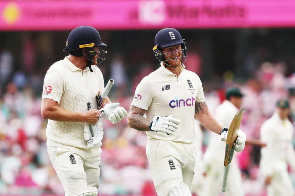 Ben Stokes and Jonny Bairstow were playing through the pain to try to save the Sydney Test and block Australia’s path to an Ashes whitewash (Jason O’Brien/PA)