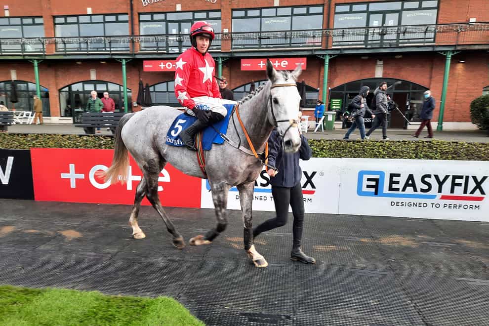 Dunvegan returns to the winner’s enclosure at Fairyhouse (Gary Carson/PA)