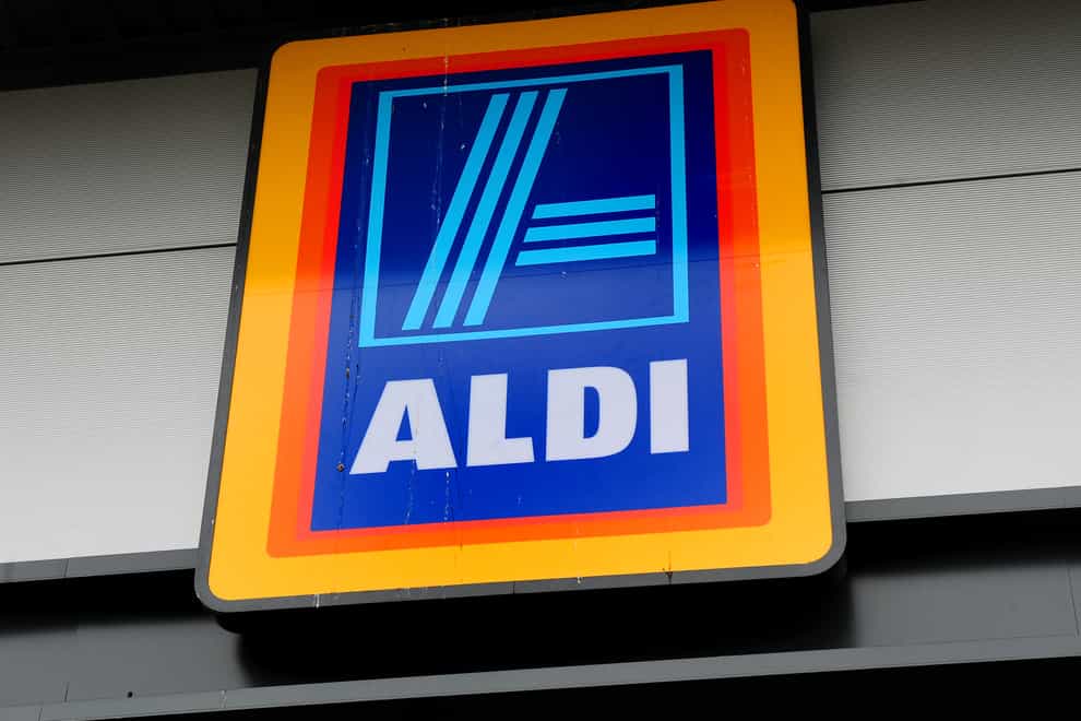 Supermarket group Aldi saw UK sales rise 0.4% in December (Rui Vieira/PA)