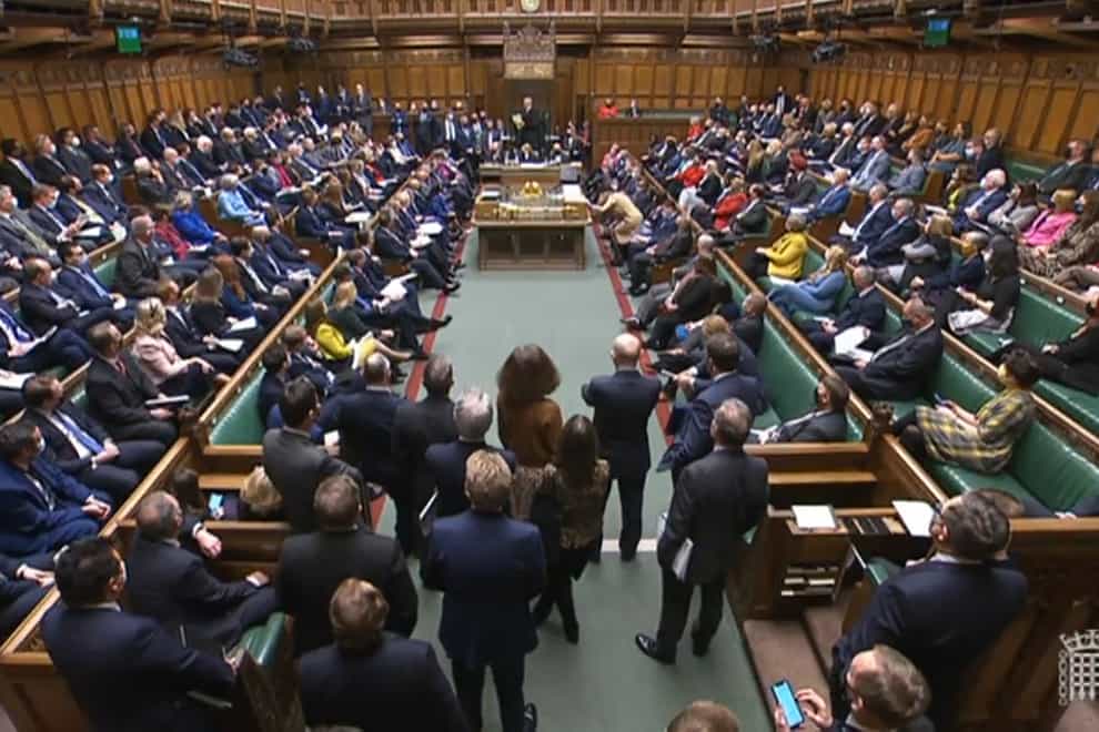 MPs, in the House of Commons during PMQs, could get a pay rise in excess of £2,000 this year (House of Commons/PA)