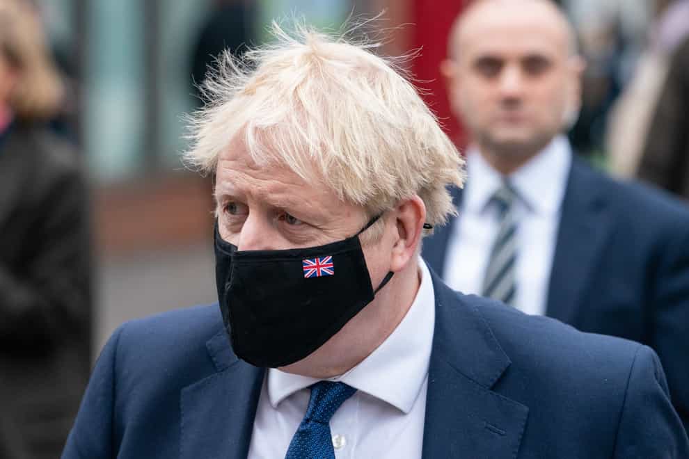Prime Minister Boris Johnson is facing fresh criticism over allegations of a lockdown-busting drinks party in May 2020 (Dominic Lipinski/PA)
