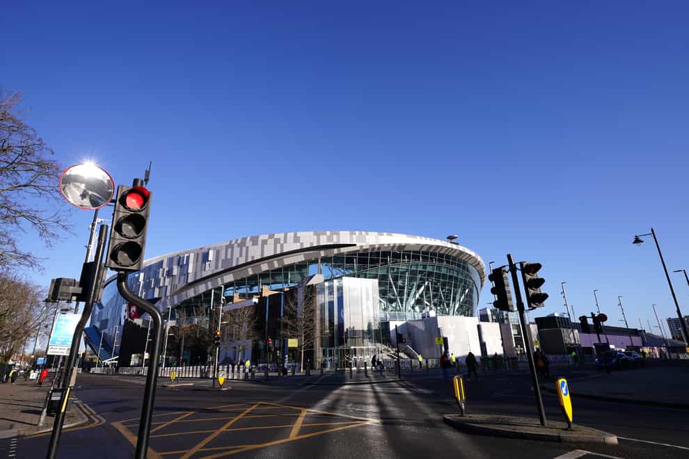 The Tottenham Hotspur Stadium hosts Chelsea on Wednesday night (John Walton/PA)