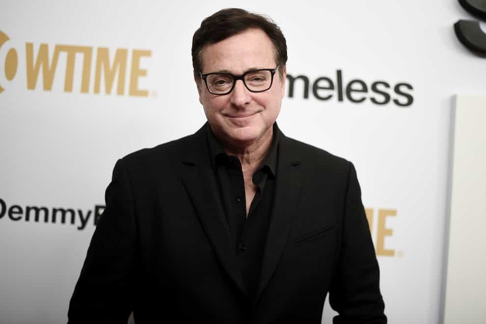 FILE – Bob Saget attends the “Shameless” FYC event at Linwood Dunn Theater on Wednesday, March 6, 2019, in Los Angeles. Saget, a comedian and actor known for his role as a widower raising a trio of daughters in the sitcom “Full House,” has died, according to authorities in Florida, Sunday, Jan. 9, 2022. He was 65. (Photo by Richard Shotwell/Invision/AP, File)