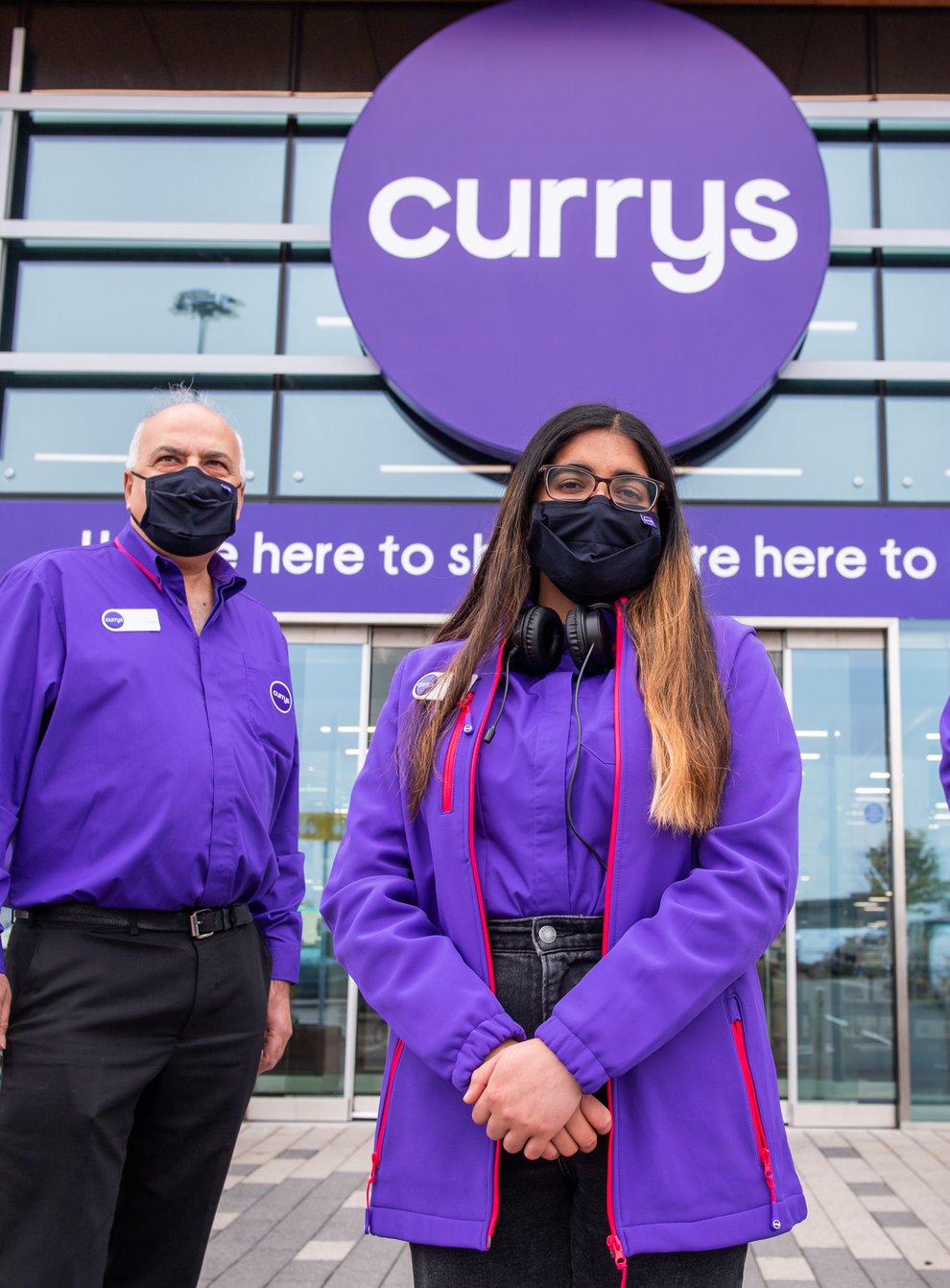 Currys posted lower sales over the peak Christmas period (Currys/PA)