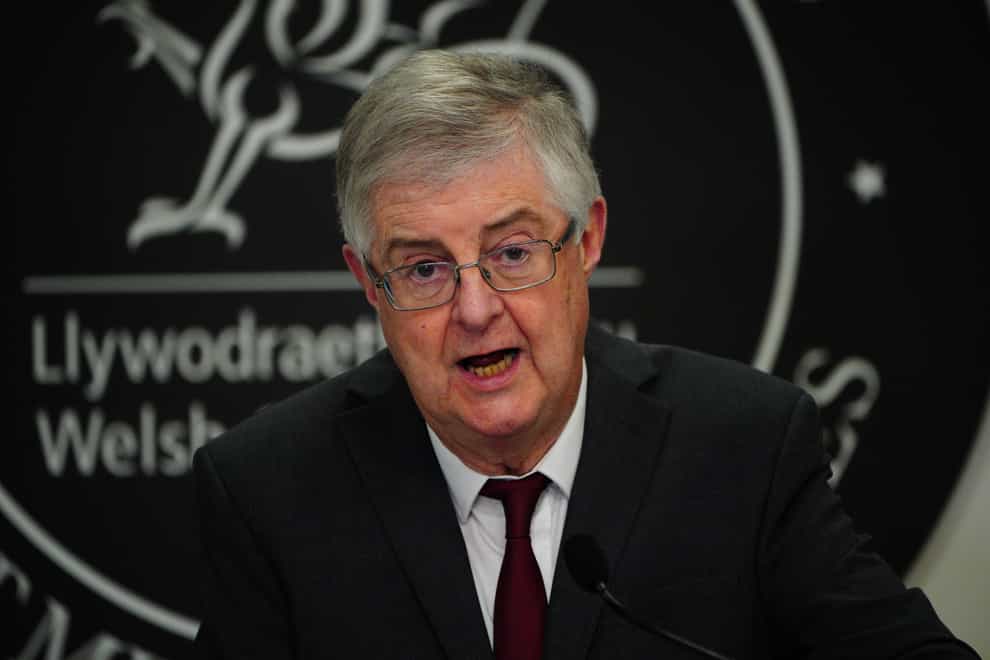 First Minister Mark Drakeford First Minister Mark Drakeford is to set out his road map for returning Wales to alert level 0 (Ben Birchall/PA)