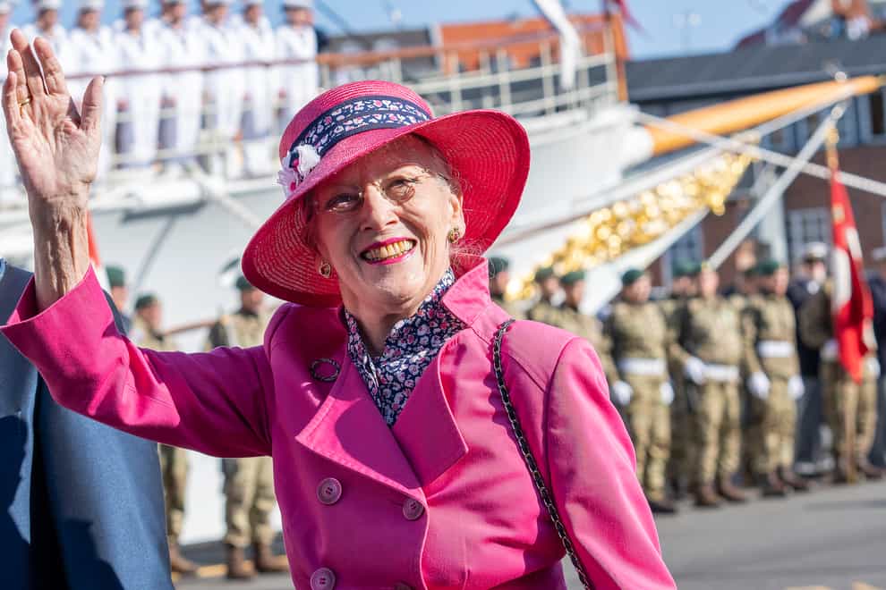 Denmark’s Queen Margrethe (Scanpix via AP)