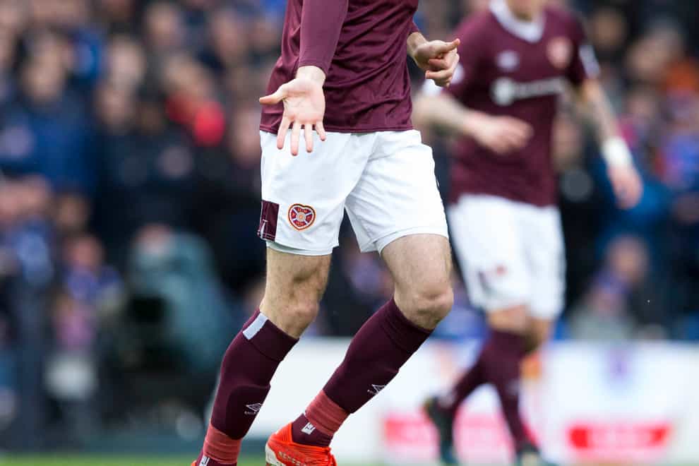 Michael Smith signs new deal at Hearts (Jeff Holmes/PA)