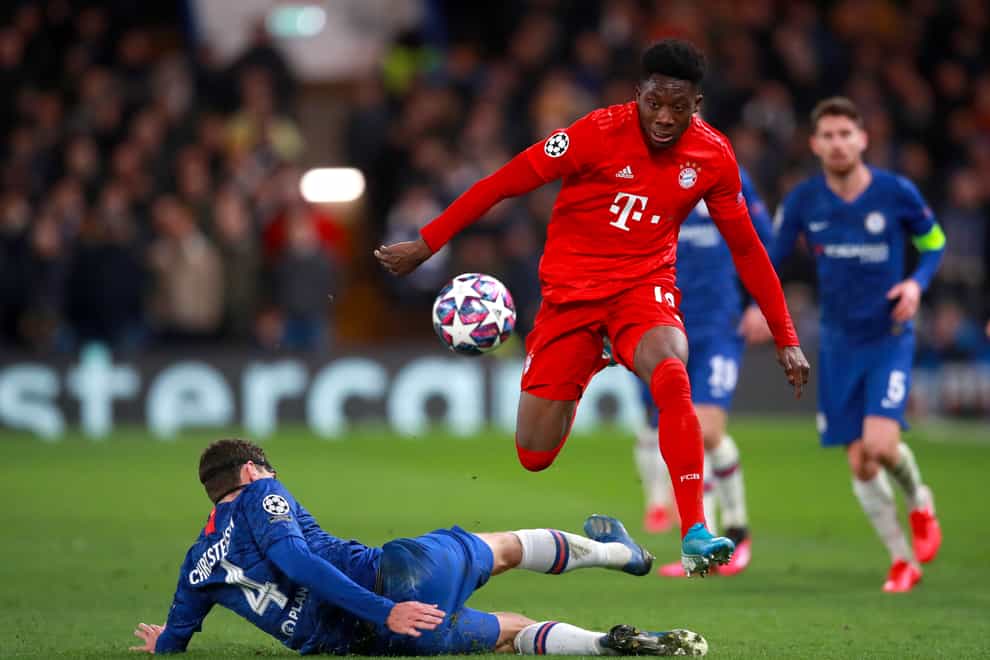 Alphonso Davies is set to sit out training for the foreseeable future (Adam Davy/PA)