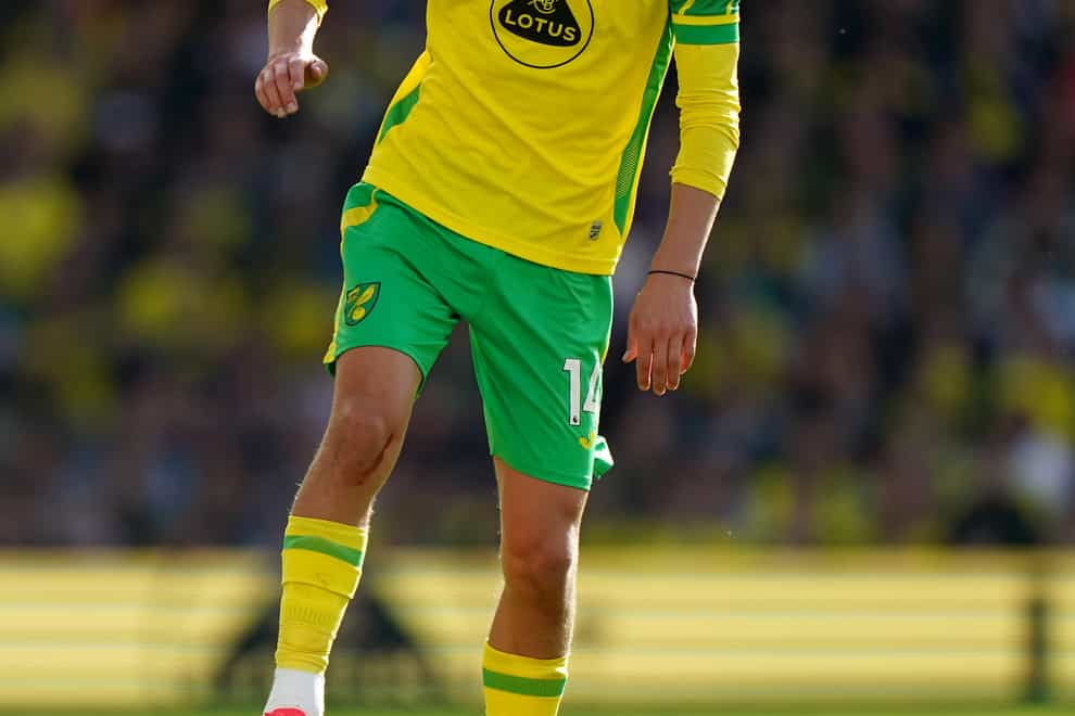 Norwich midfielder Todd Cantwell has been linked with a move away during the January transfer window (Joe Giddens/PA)