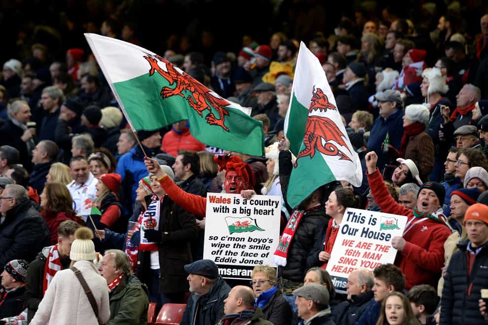 Wales rugby fans will be in the Principality Stadium for their Six Nations opener against Scotland next month (Joe Giddens/PA)