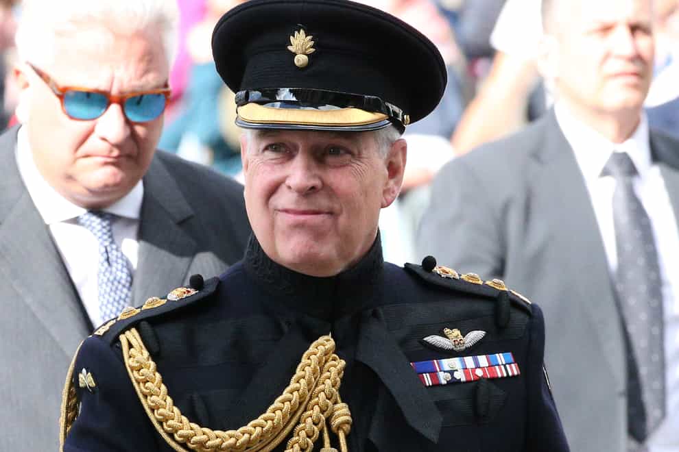 The Duke of York denies allegations against him (Jonathan Brady/PA)
