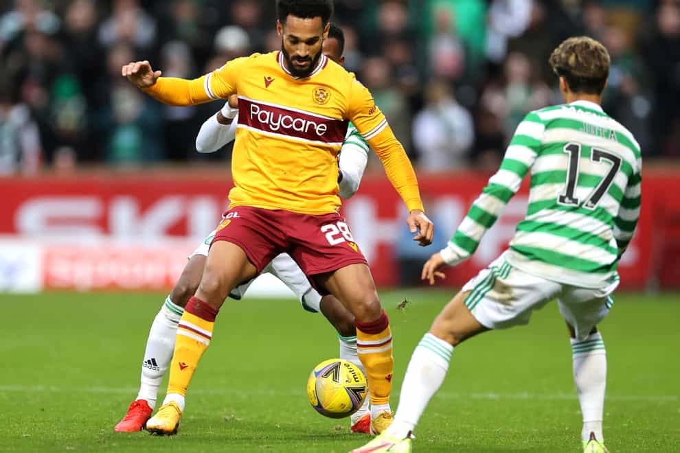 Jordan Roberts has made his move to Motherwell permanent. (Steve Welsh/PA)