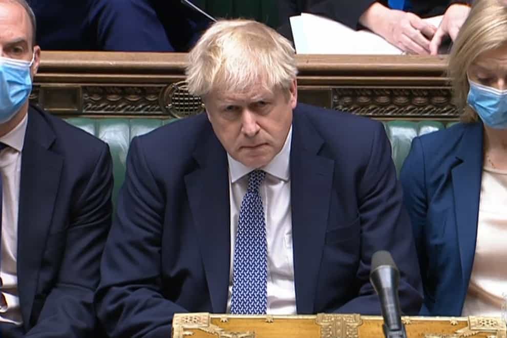 Prime Minister Boris Johnson has faced a bruising week as further allegations of No 10 rule-breaking have emerged (House of Commons/PA)