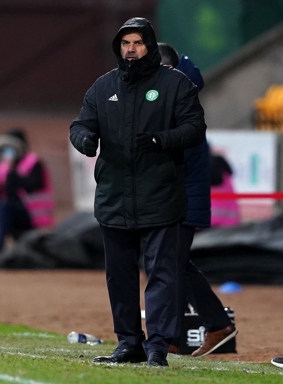 Celtic manager Ange Postecoglou is still looking for improvement (Andrew Milligan/PA)