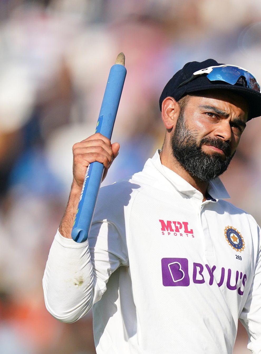 Virat Kohli has stepped down as captain of India’s Test team (Adam Davy/PA)