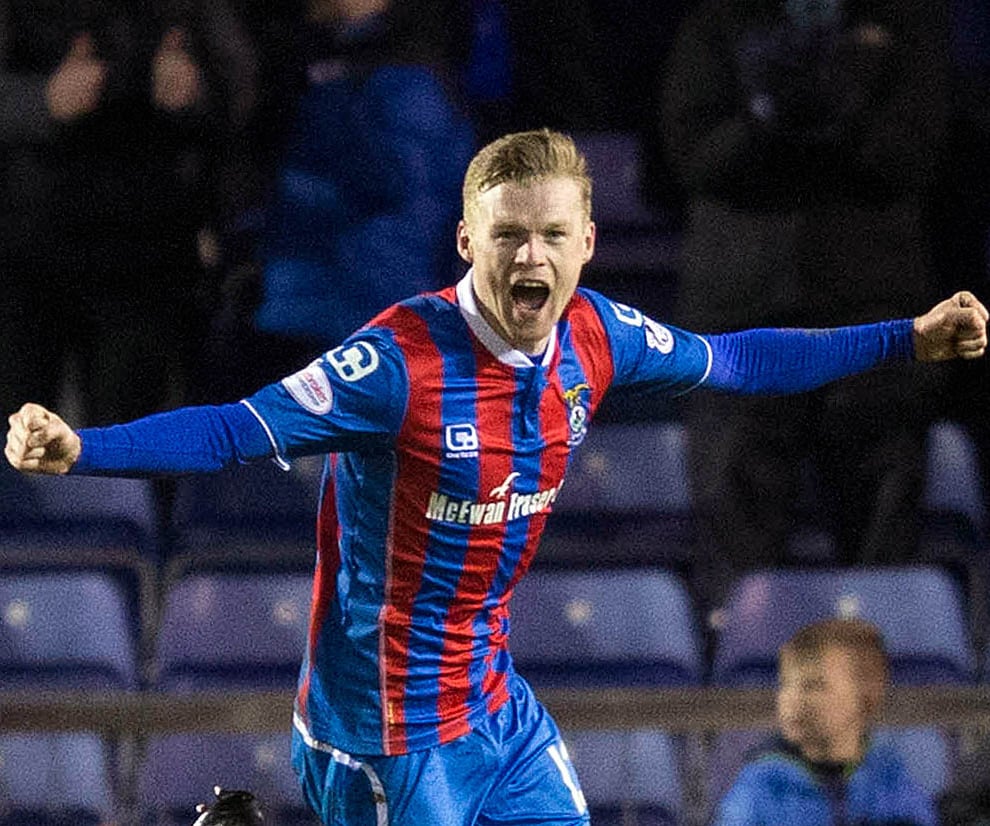 Billy McKay scored for Inverness (Jeff Holmes/PA)