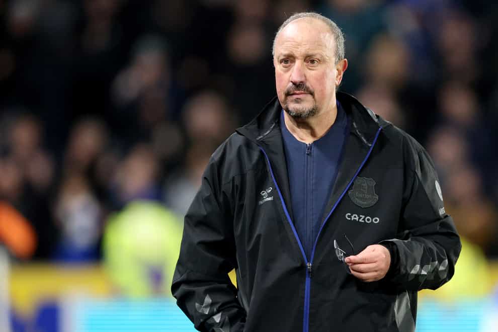 Rafael Benitez insisted he came to Everton to “fix issues” that had arisen over the last few years after Everton’s 2-1 defeat at Norwich (Richard Sellers/PA)