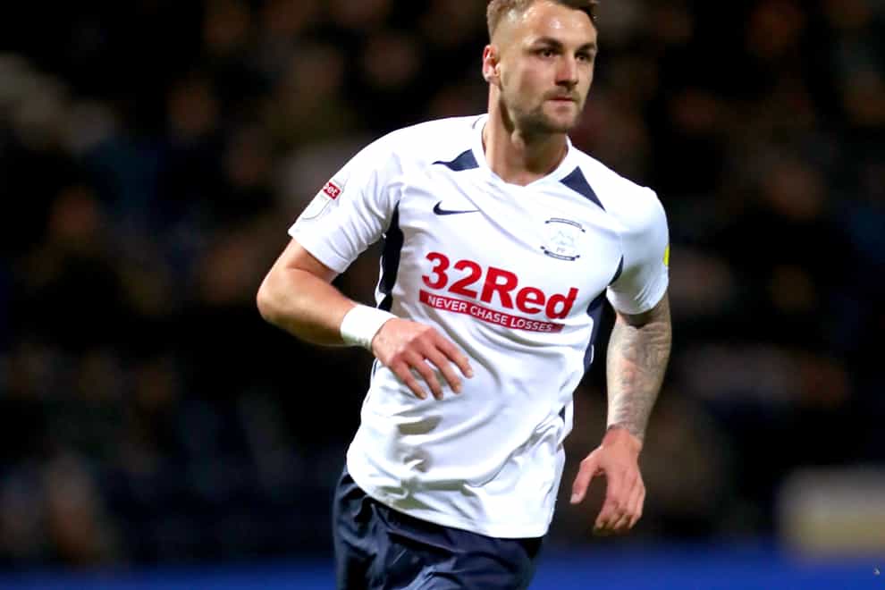 Patrick Bauer has signed a new deal keeping him at Preston until at least 2024 (Richard Sellers/PA)